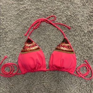 Victoria’s Secret Embellished/Sequin Coral Bikini